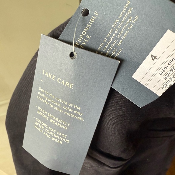 🎯60% OFF! Universal Thread Womans Dark Blue Stretch Pants - Picture 5 of 10